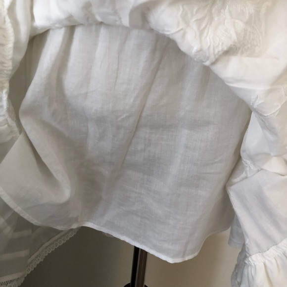 Zimmermann Tulsi Flutter Day dress white eyelet lace size 8 - Picture 9 of 16